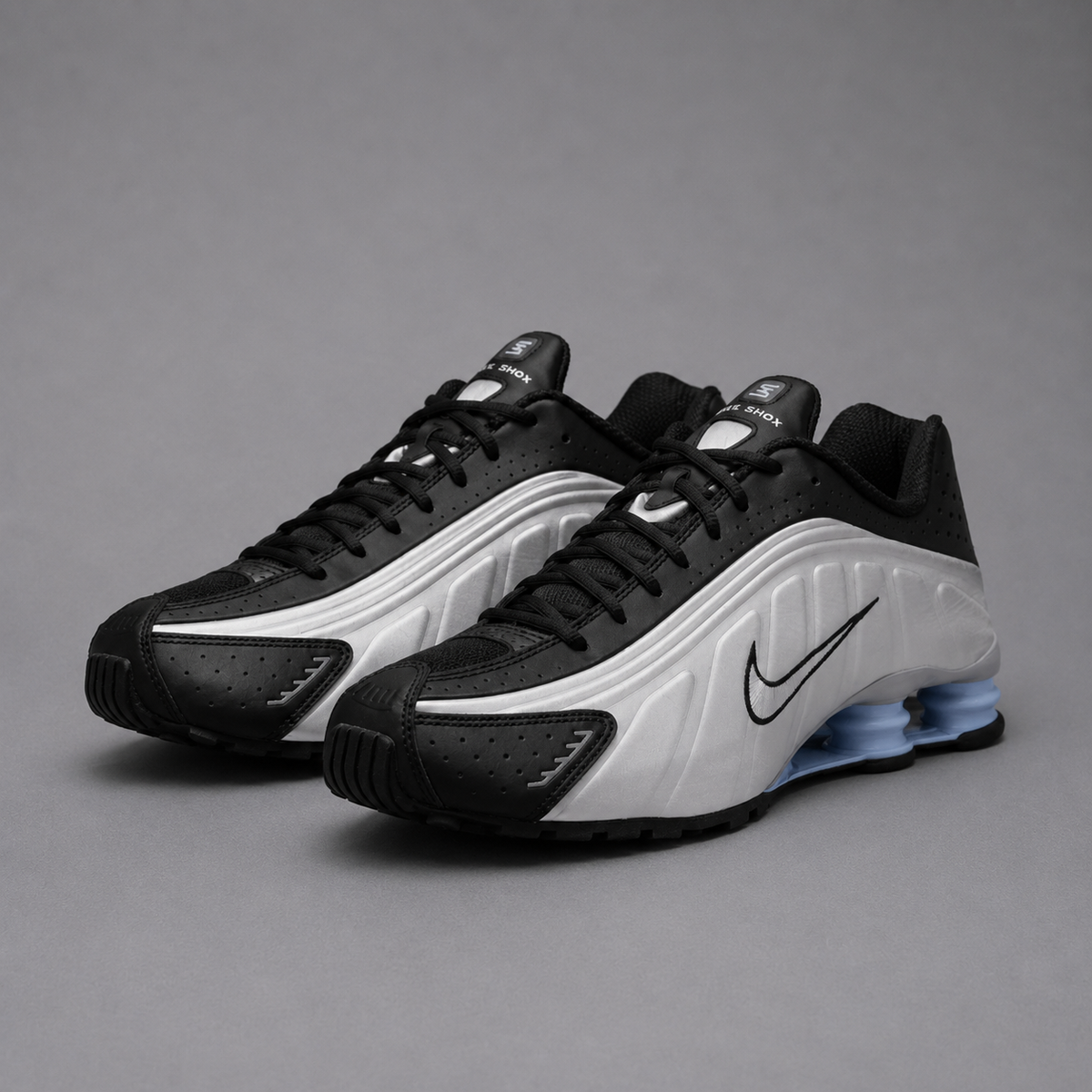 Nike Shox R4 'Metallic Silver & Black'